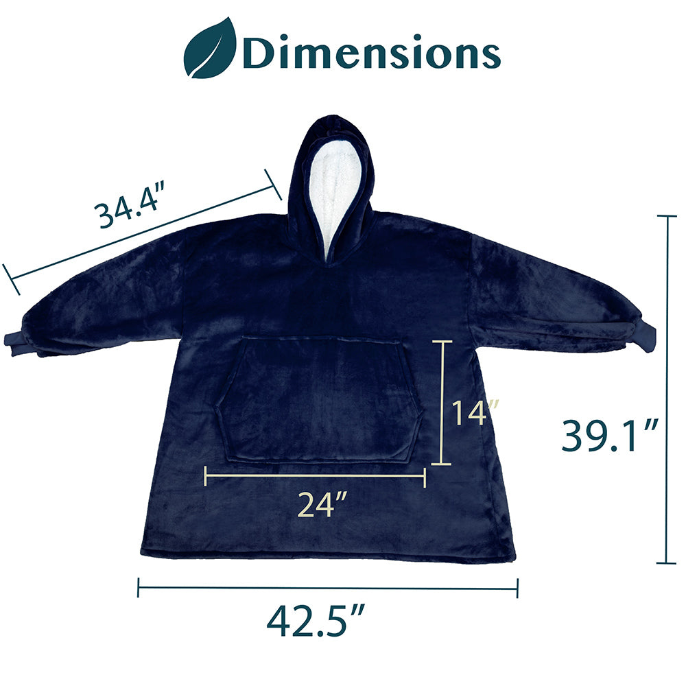 Oversized Wearable Hoodie Blanket