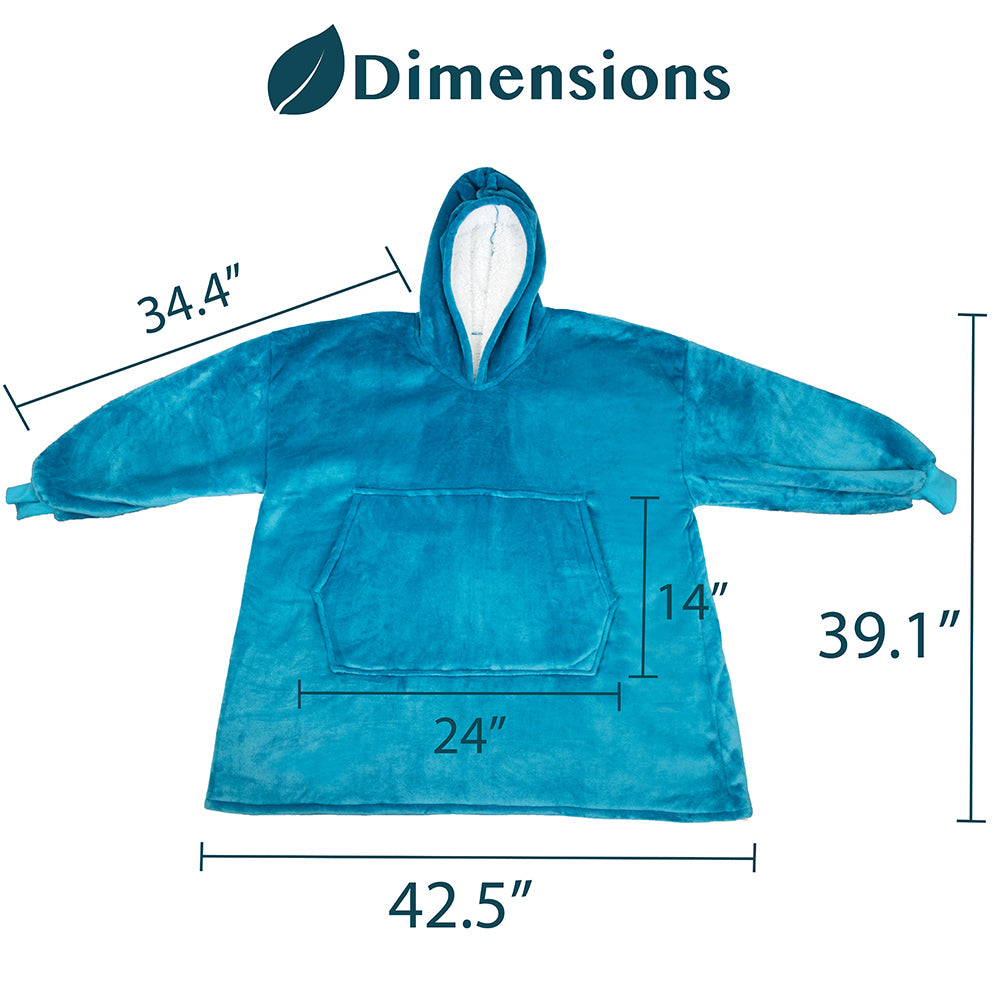 Oversized Wearable Hoodie Blanket