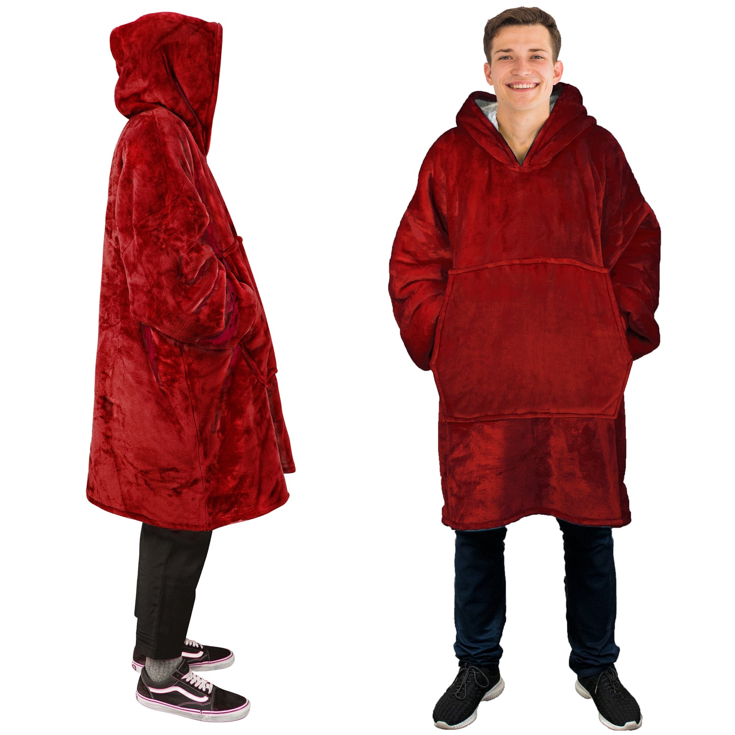 Oversized Wearable Hoodie Blanket