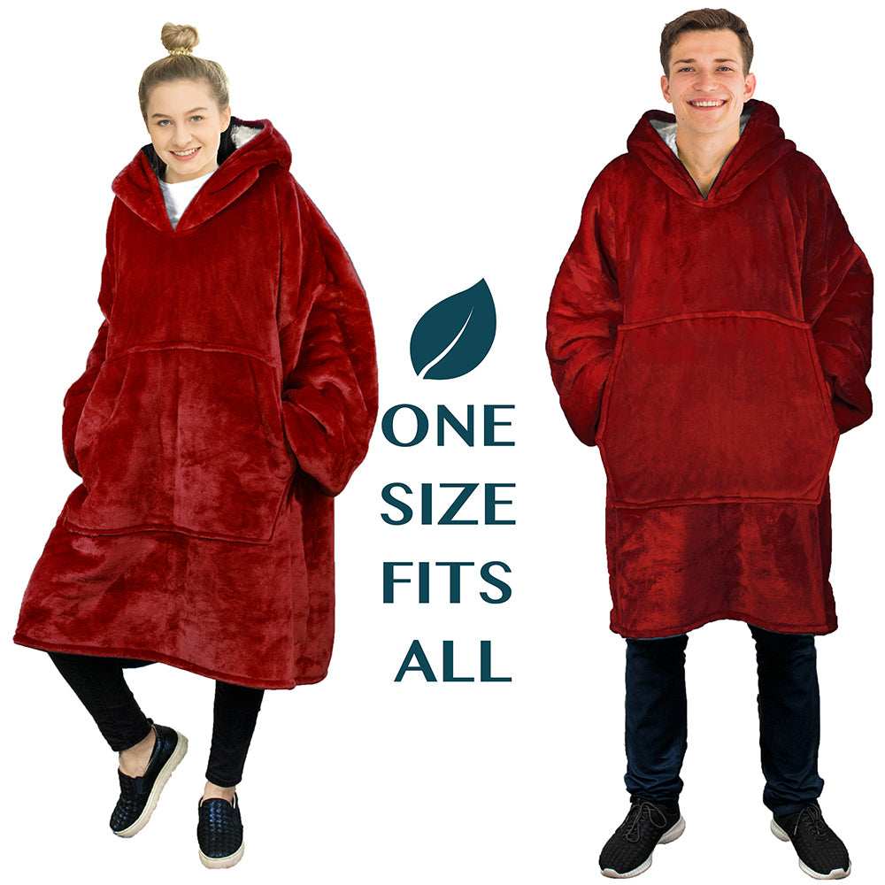 Oversized Wearable Hoodie Blanket