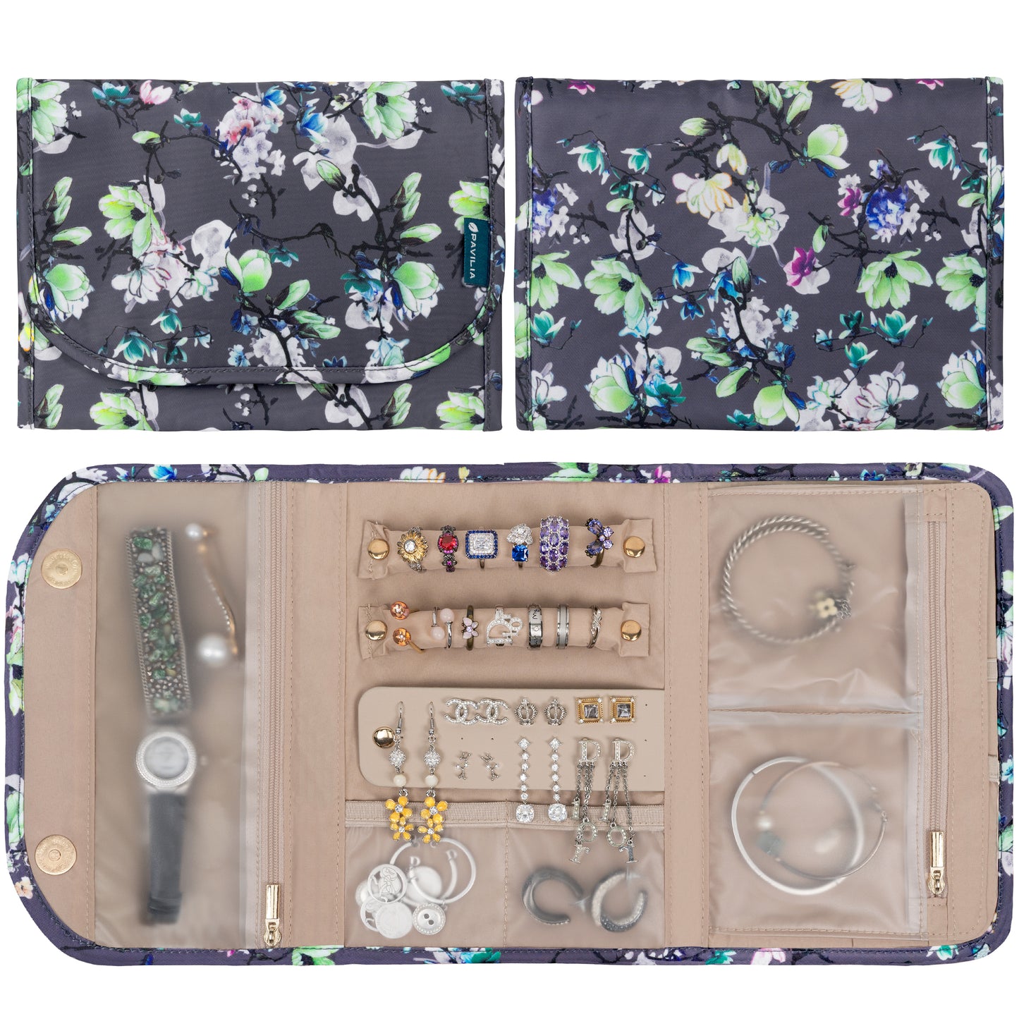 Jewelry Roll Organizer Bag