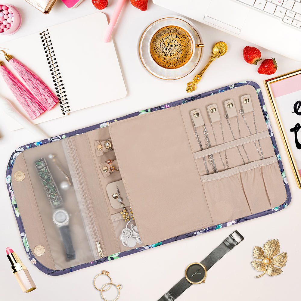 Jewelry Roll Organizer Bag