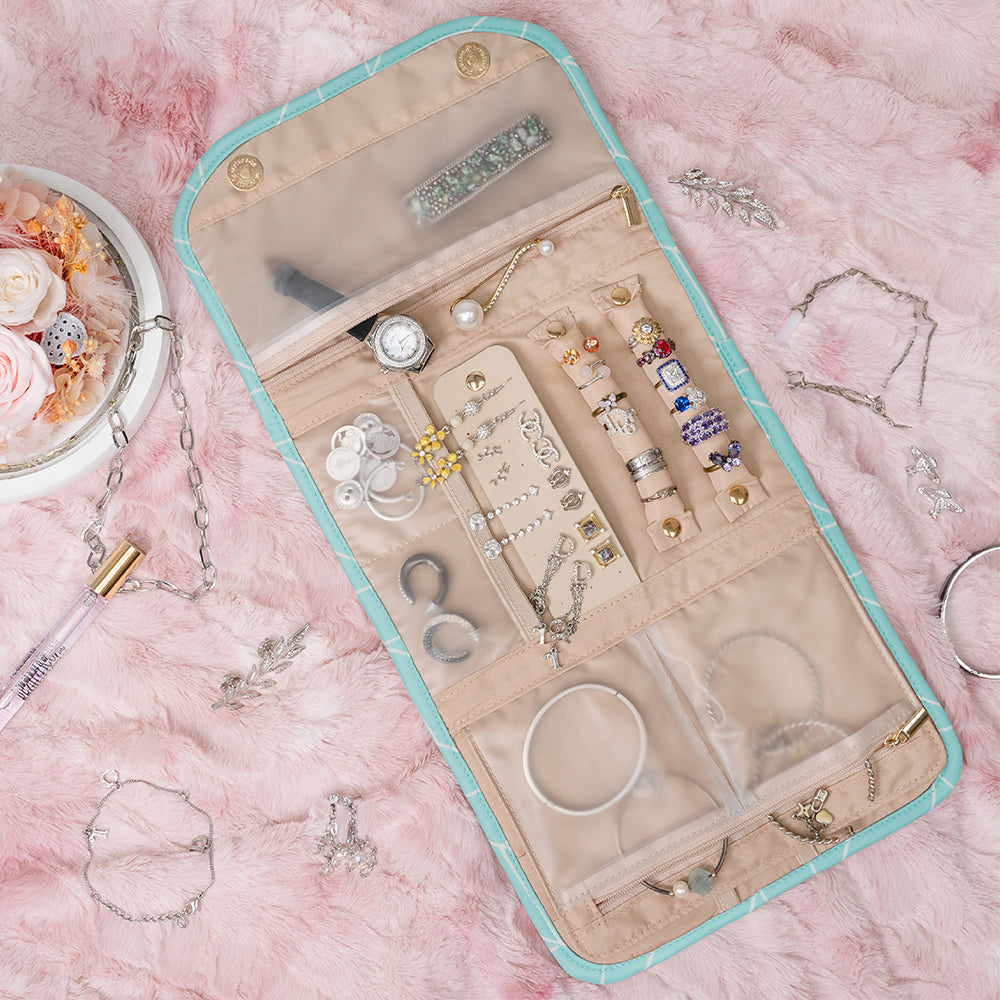 Jewelry Roll Organizer Bag