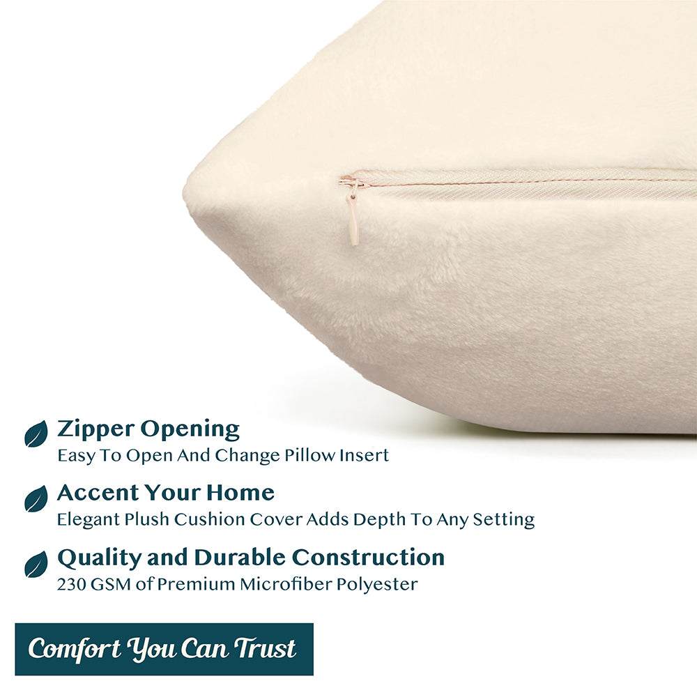 Classic Fleece Pillow Cover - Set of 2