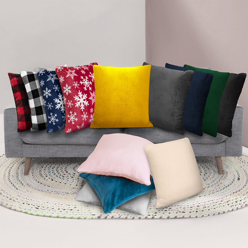 Classic Fleece Pillow Cover - Set of 2