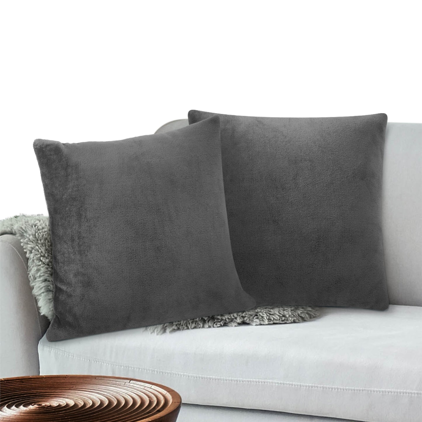 Classic Fleece Pillow Cover - Set of 2