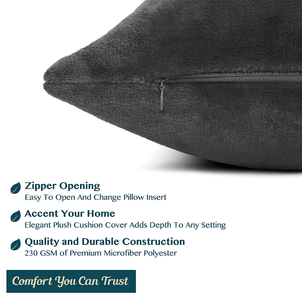 Classic Fleece Pillow Cover - Set of 2