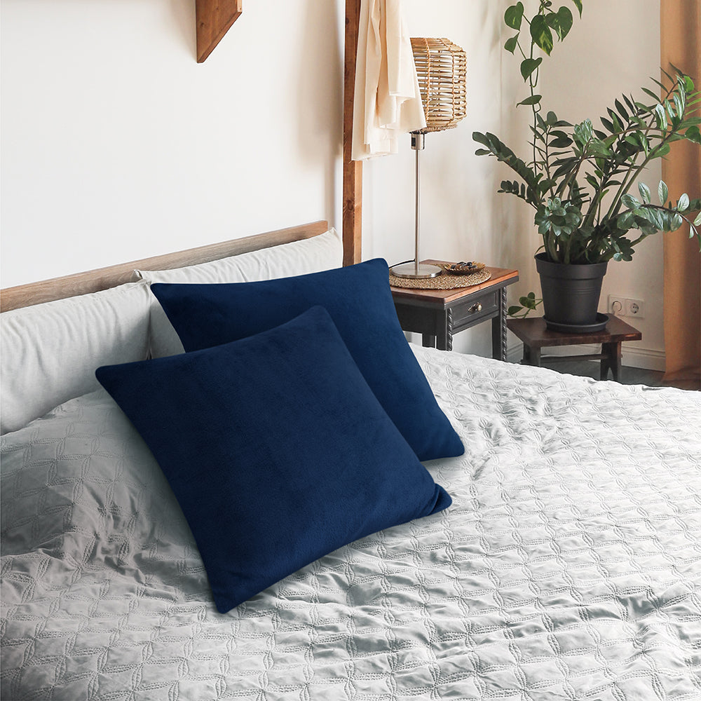 Classic Fleece Pillow Cover - Set of 2
