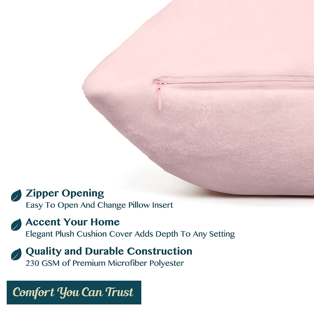 Classic Fleece Pillow Cover - Set of 2