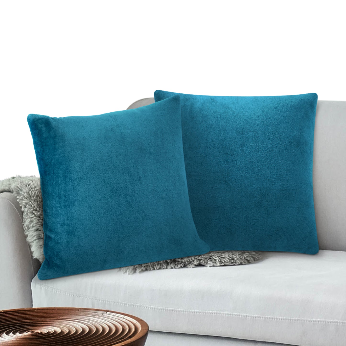 Classic Fleece Pillow Cover - Set of 2