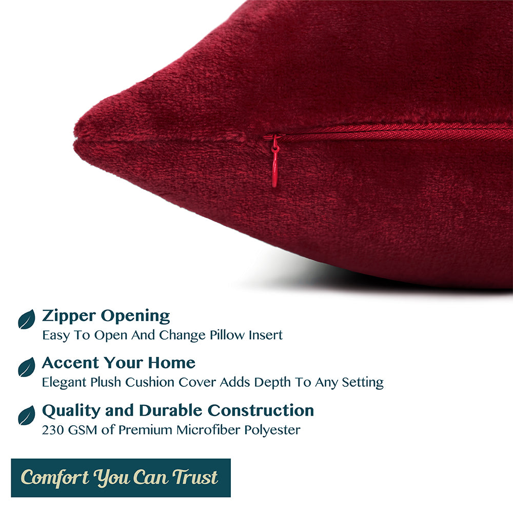 Classic Fleece Pillow Cover - Set of 2