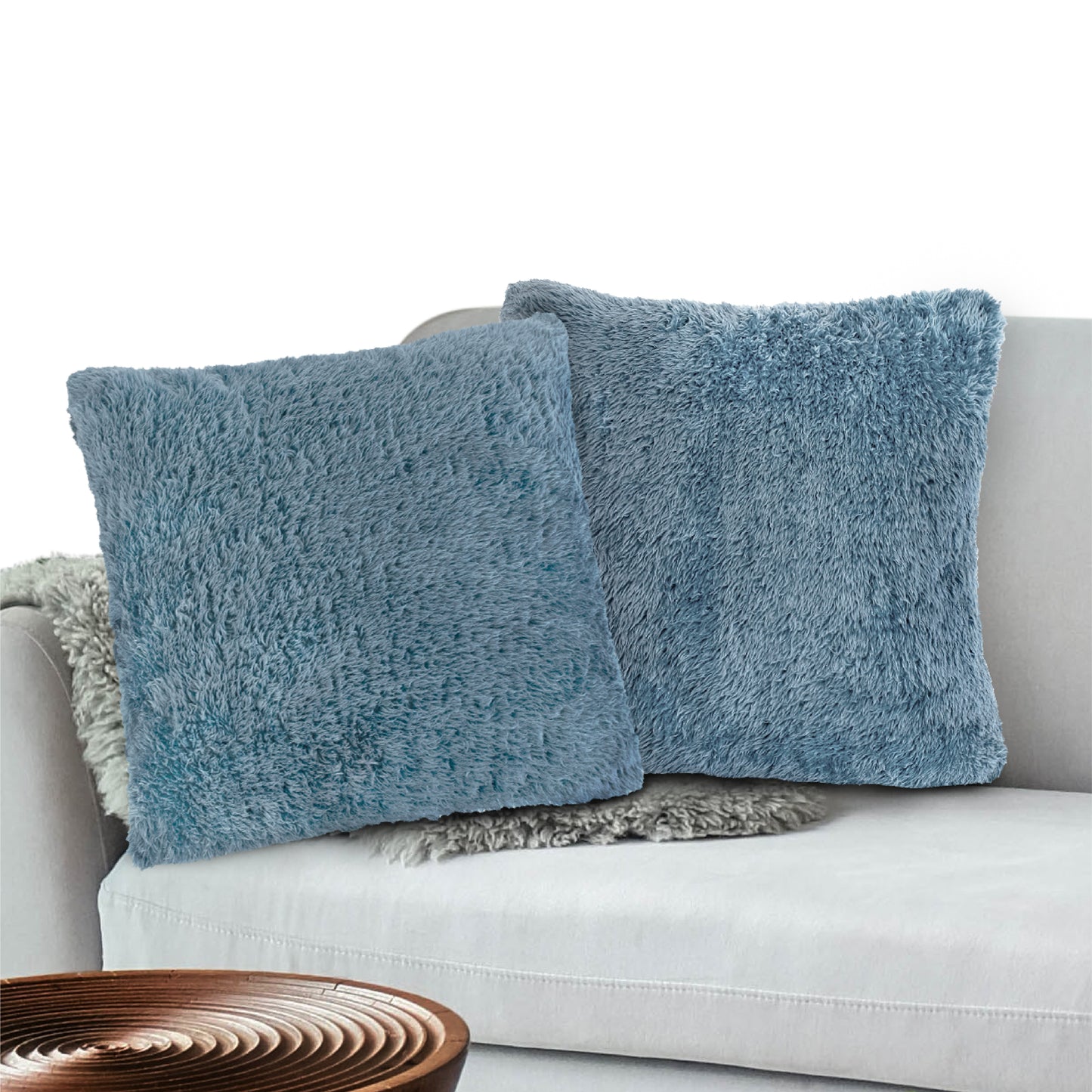 Sherpa Fleece Pillow Cover - Set of 2