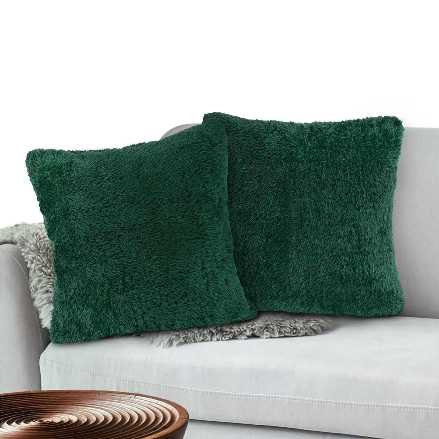 Sherpa Fleece Pillow Cover - Set of 2