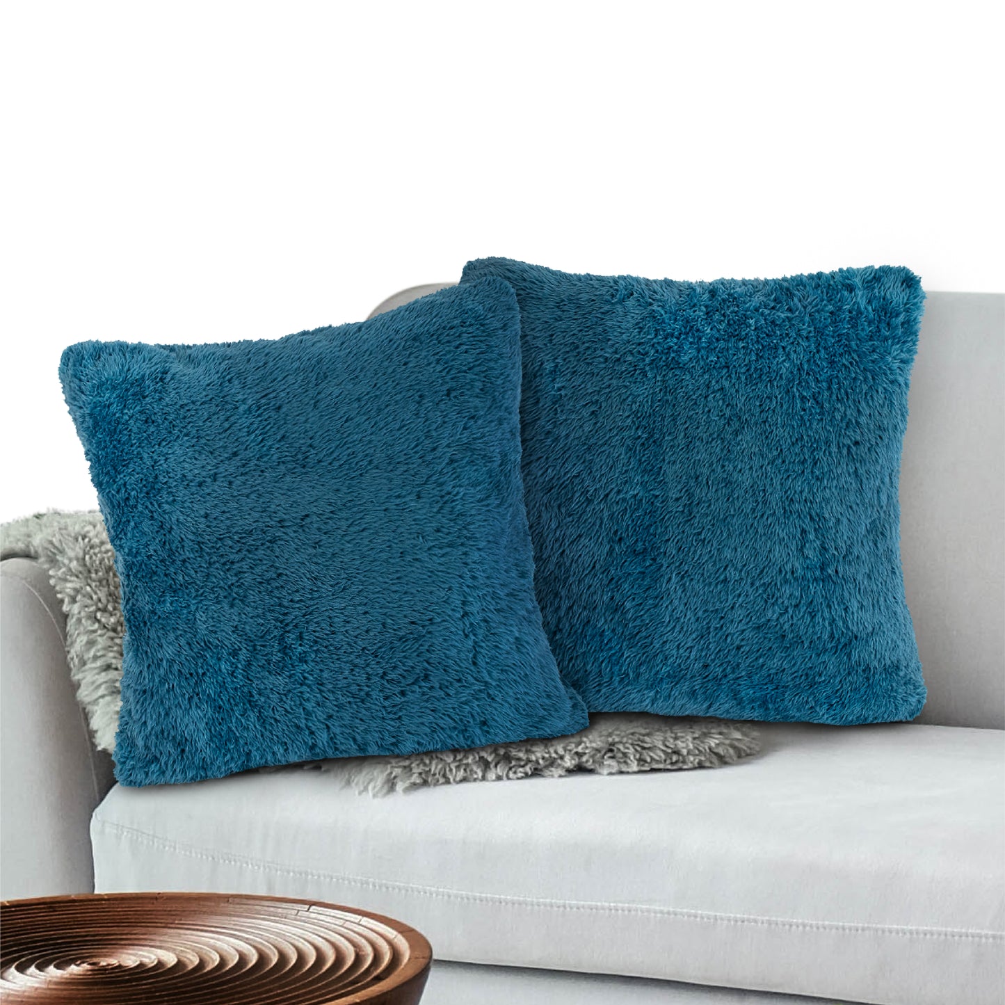 Sherpa Fleece Pillow Cover - Set of 2