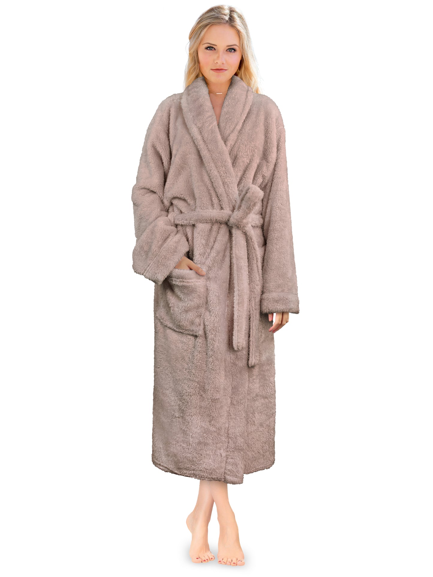 Women's Sherpa Fluffy Robe