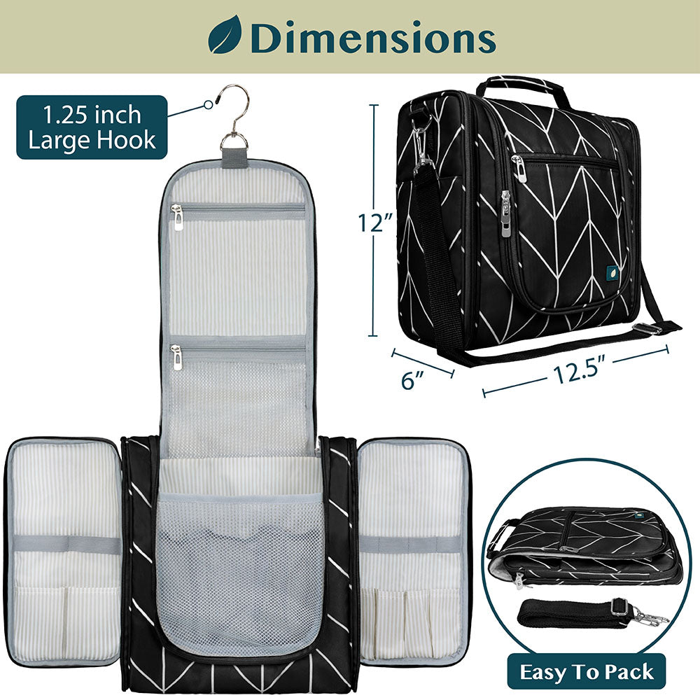 Travel Hanging Toiletry Organizer Bag