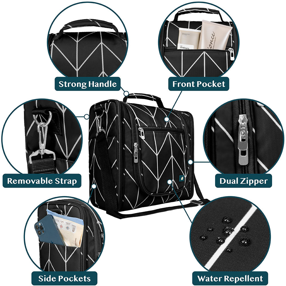 Travel Hanging Toiletry Organizer Bag