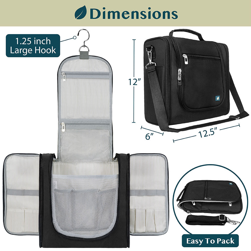 Travel Hanging Toiletry Organizer Bag