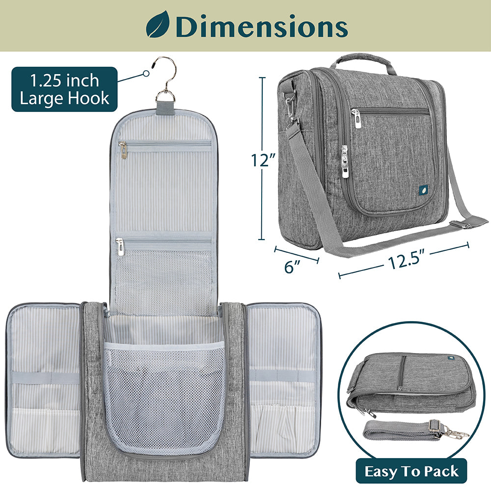 Travel Hanging Toiletry Organizer Bag