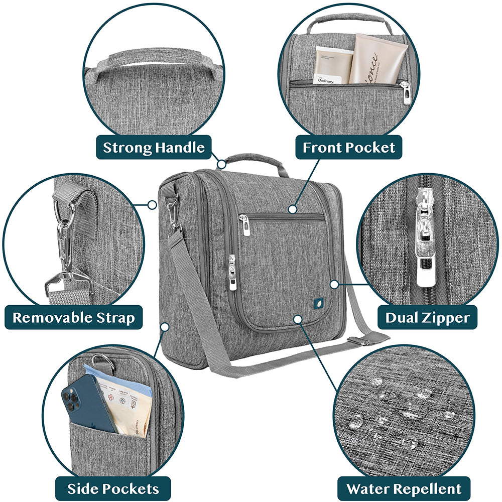 Travel Hanging Toiletry Organizer Bag