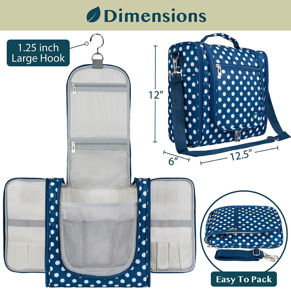 Travel Hanging Toiletry Organizer Bag