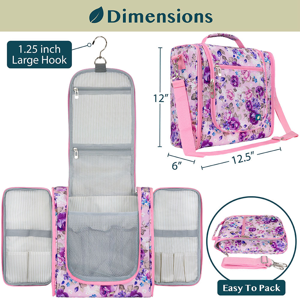 Travel Hanging Toiletry Organizer Bag