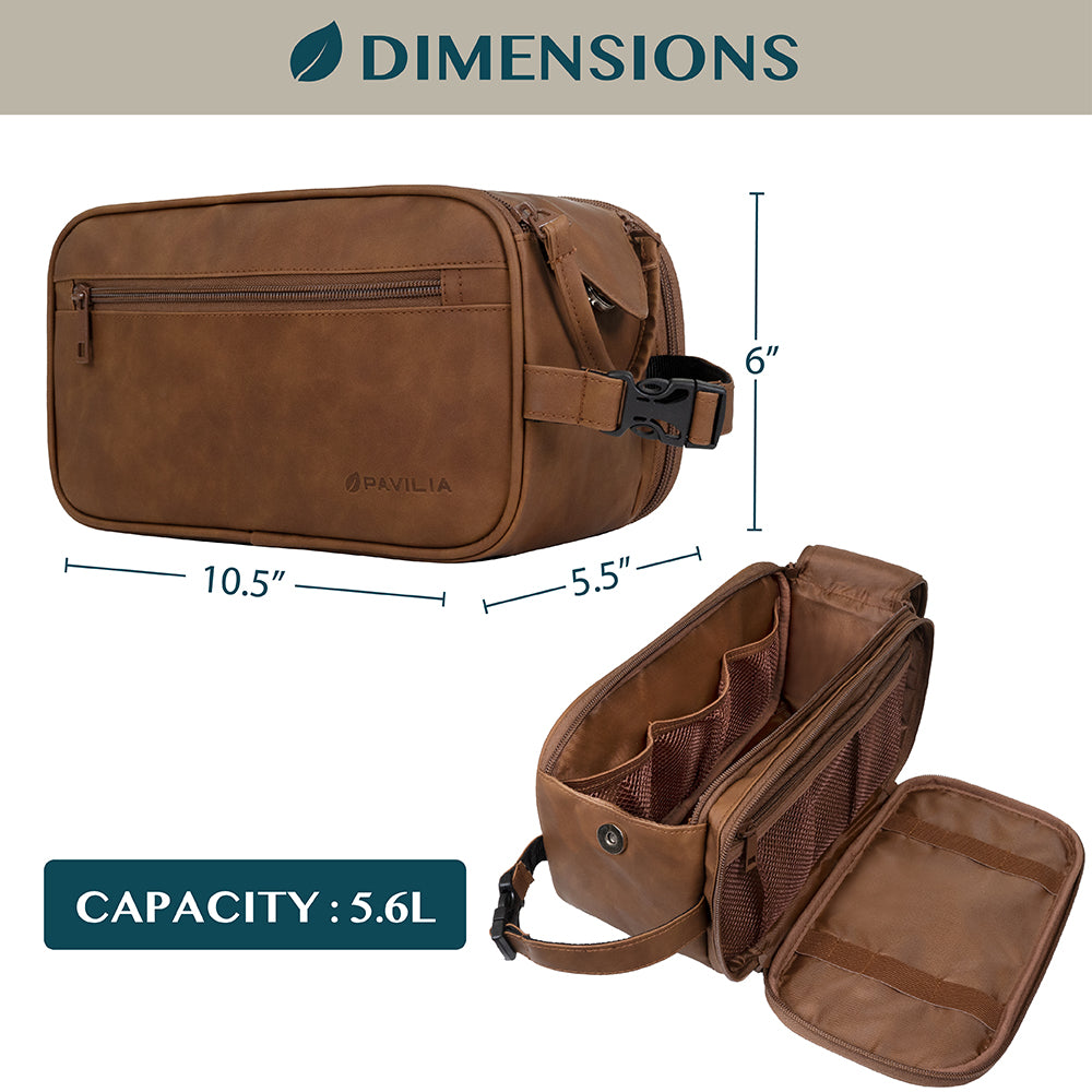 Men's Classic Dopp Kit Toiletry Bag