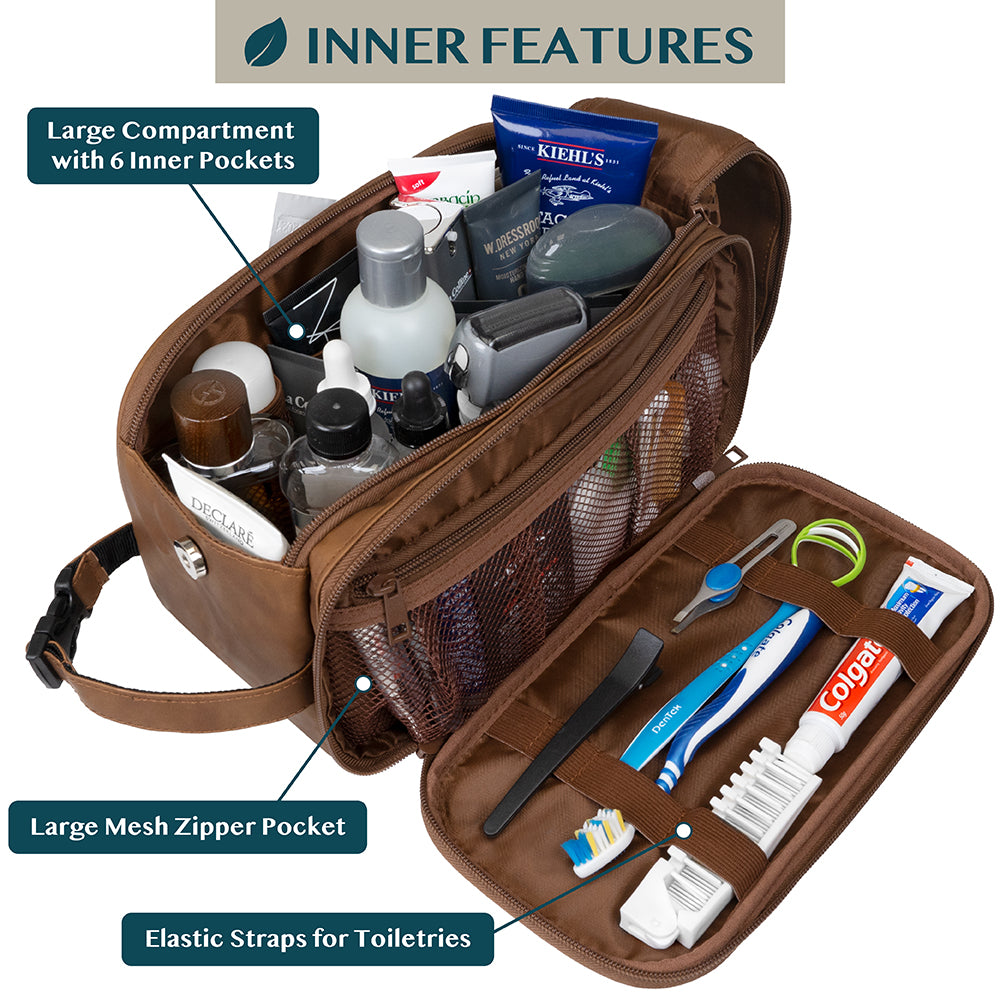 Men's Classic Dopp Kit Toiletry Bag