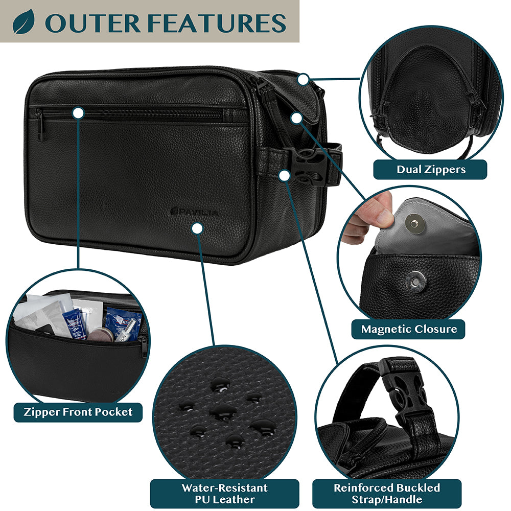 Men's Classic Dopp Kit Toiletry Bag
