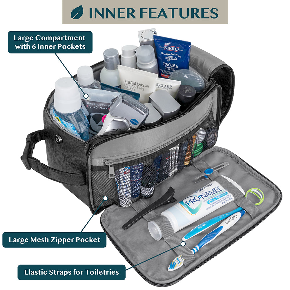 Men's Classic Dopp Kit Toiletry Bag