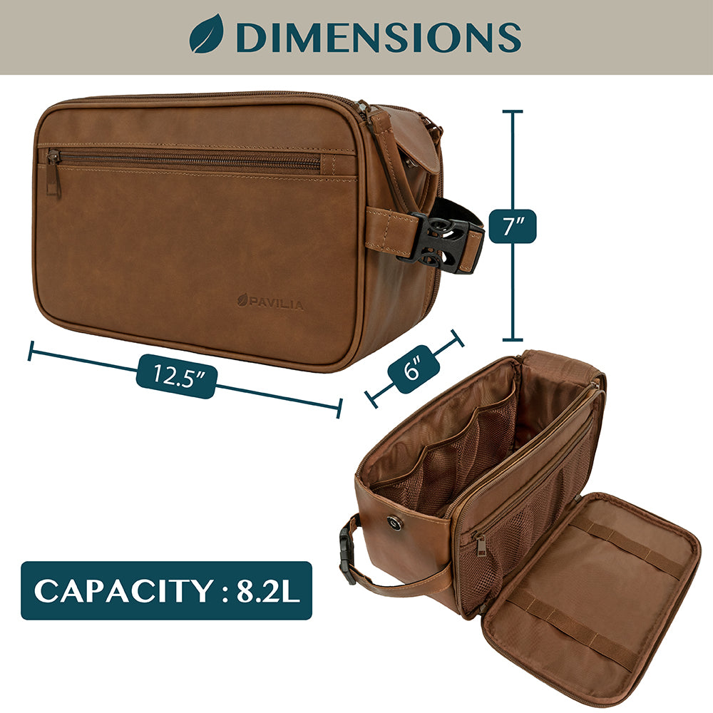 Men's Classic Dopp Kit Toiletry Bag