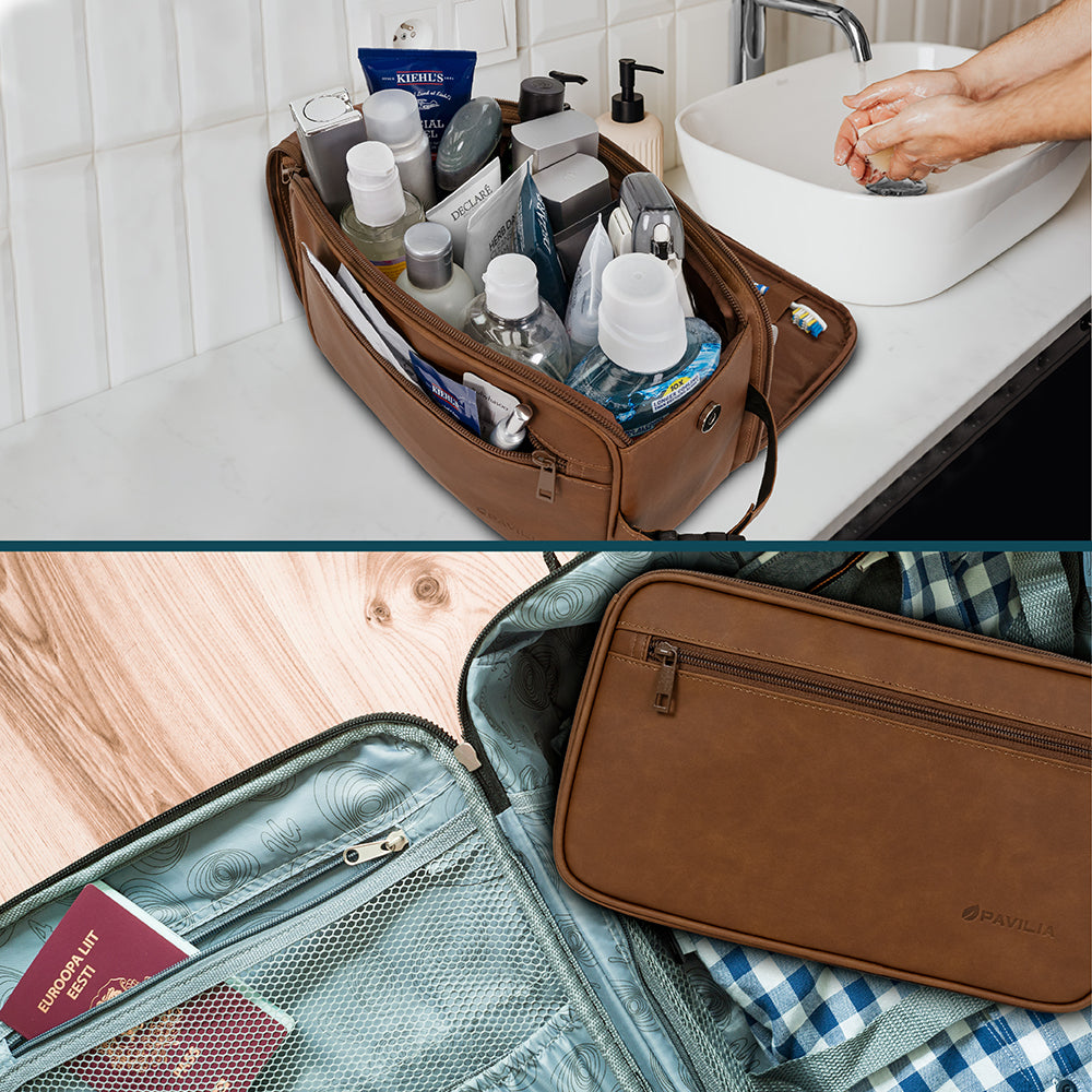Men's Classic Dopp Kit Toiletry Bag
