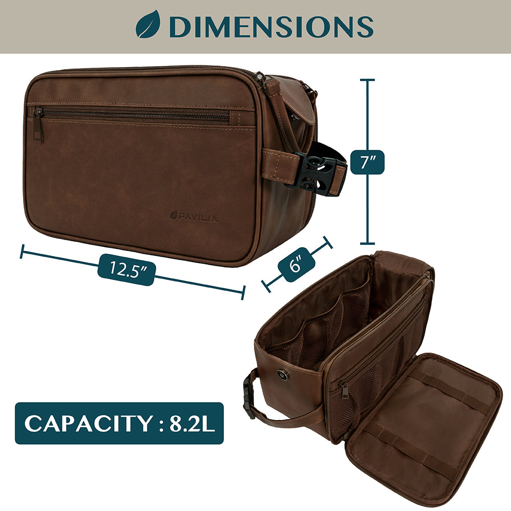 Men's Classic Dopp Kit Toiletry Bag