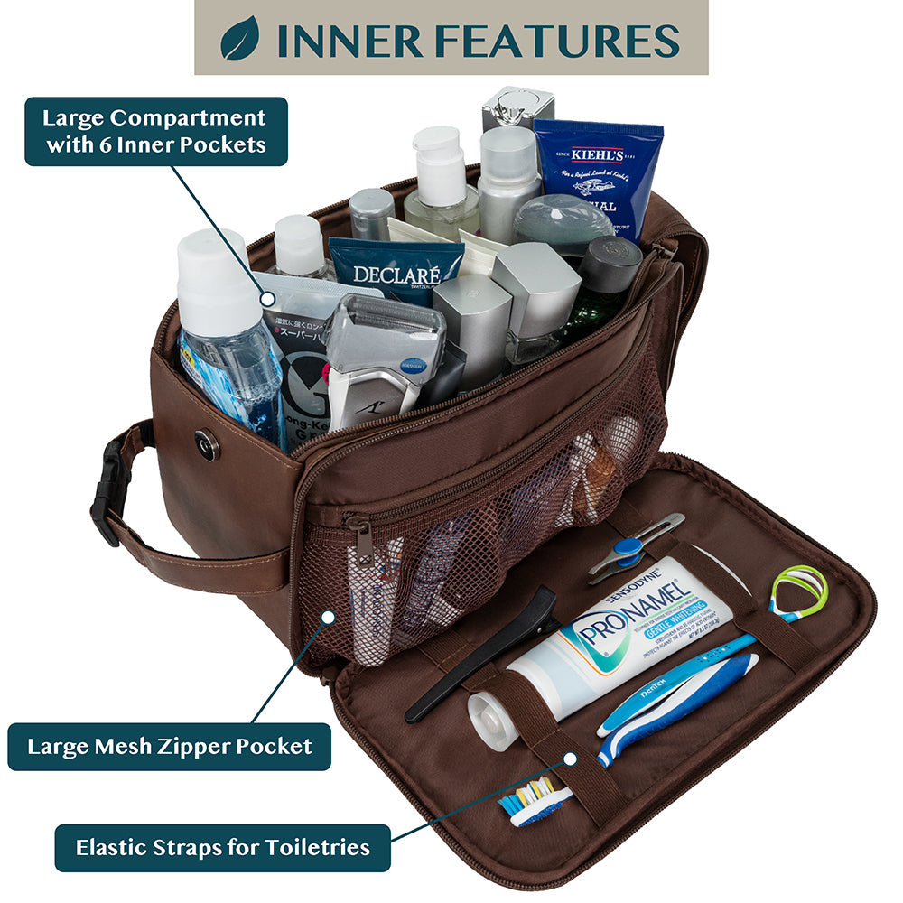 Men's Classic Dopp Kit Toiletry Bag