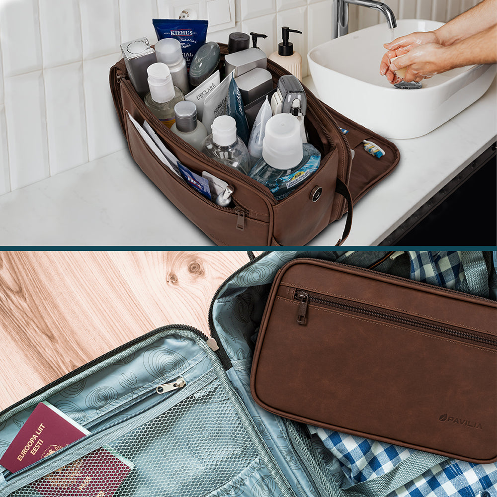 Men's Classic Dopp Kit Toiletry Bag