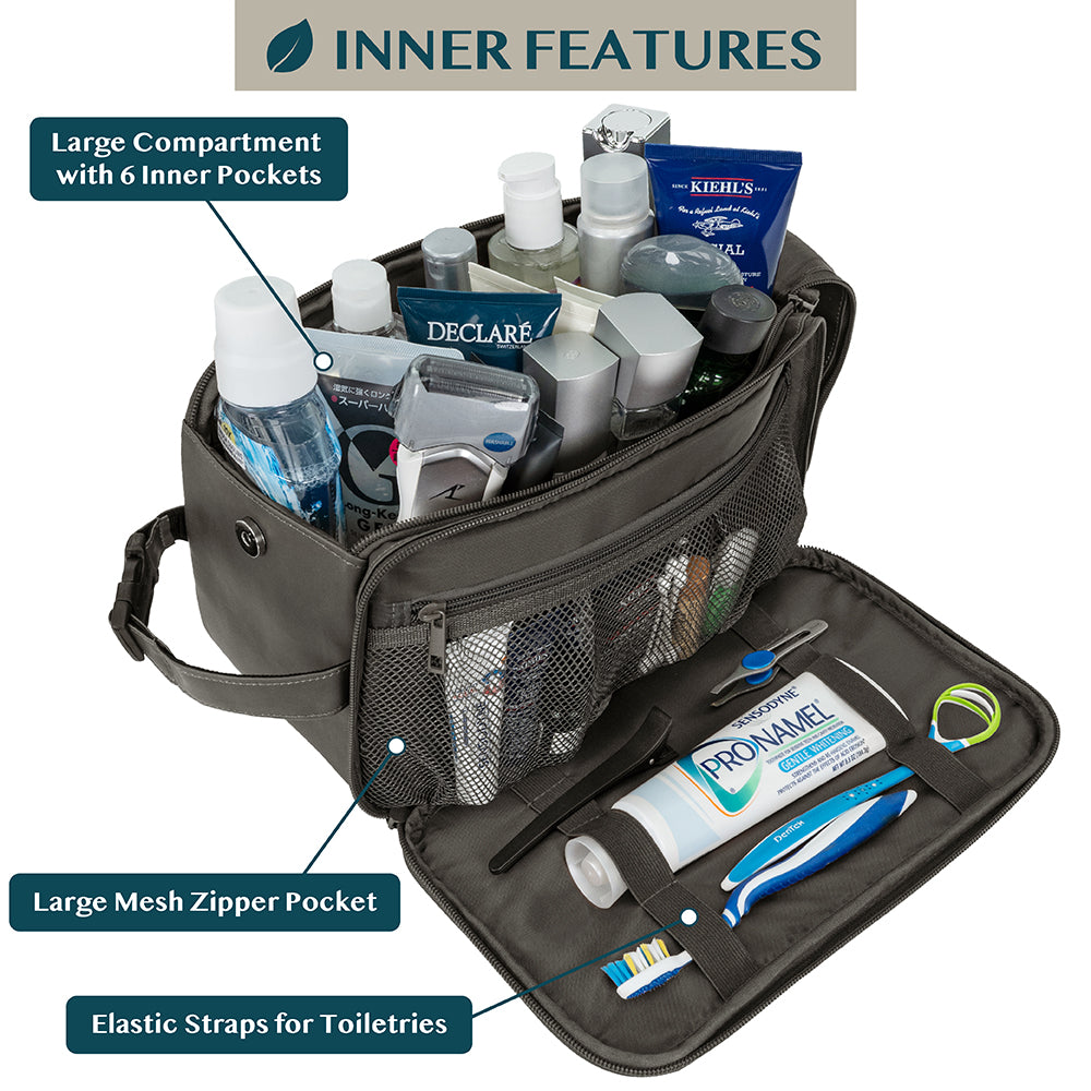 Men's Classic Dopp Kit Toiletry Bag
