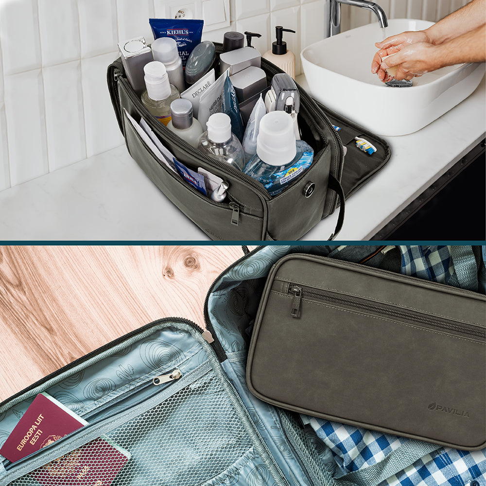 Men's Classic Dopp Kit Toiletry Bag