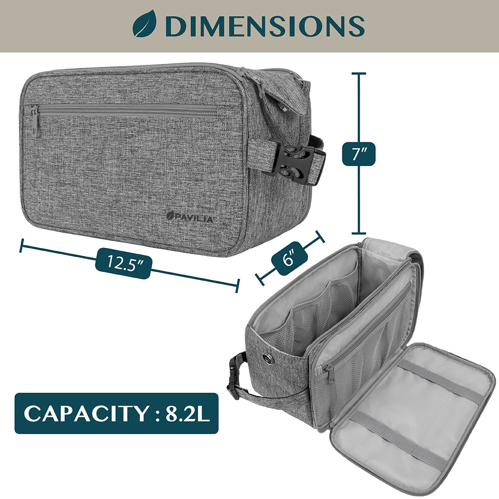 Men's Classic Dopp Kit Toiletry Bag