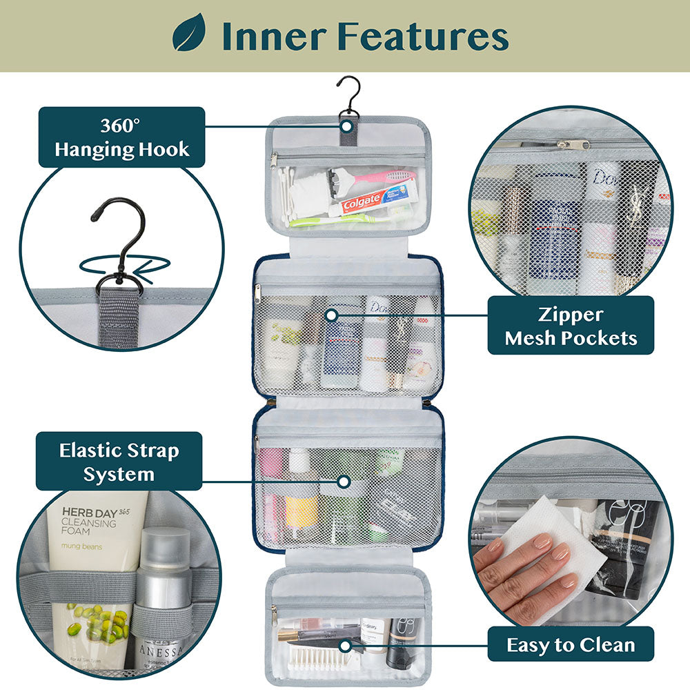 Modern Hanging Toiletry Organizer Bag