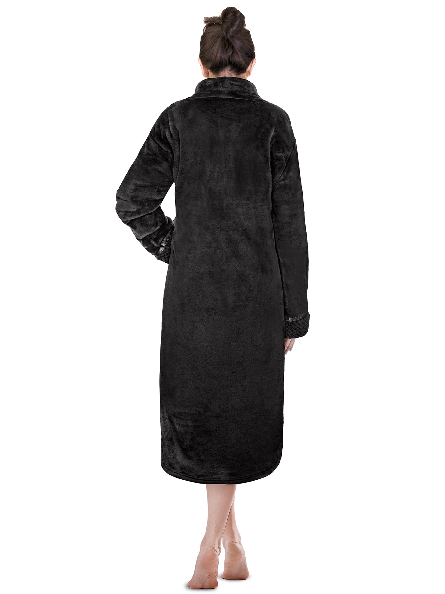 Women's Housecoat Zipper Robe