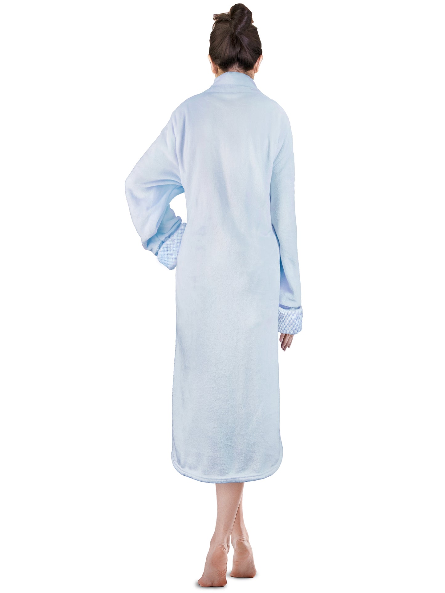 Women's Housecoat Zipper Robe