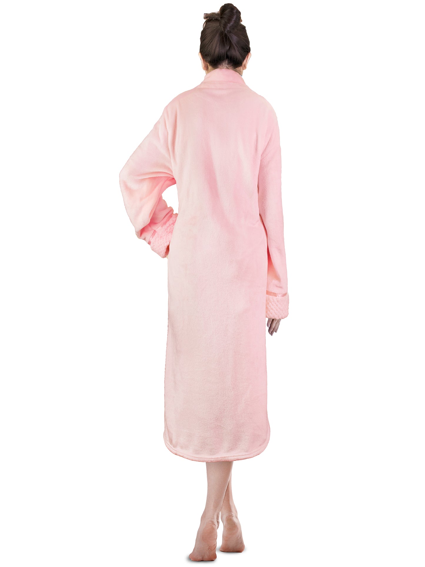 Women's Housecoat Zipper Robe
