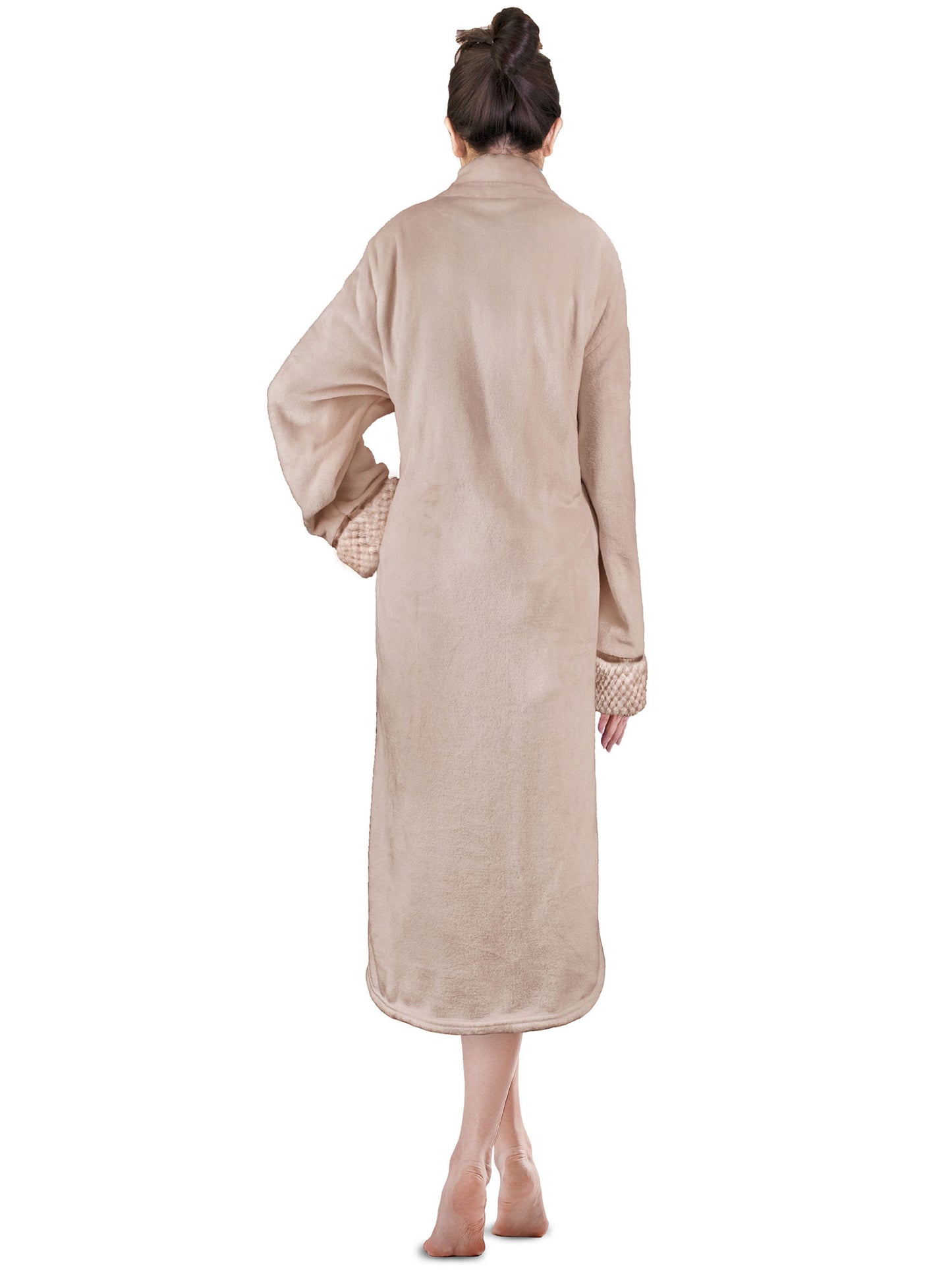 Women's Housecoat Zipper Robe