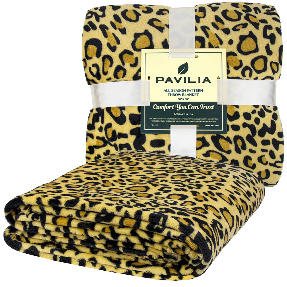 Cheetah Fleece Blanket