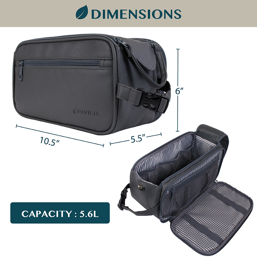Men's Classic Dopp Kit Toiletry Bag