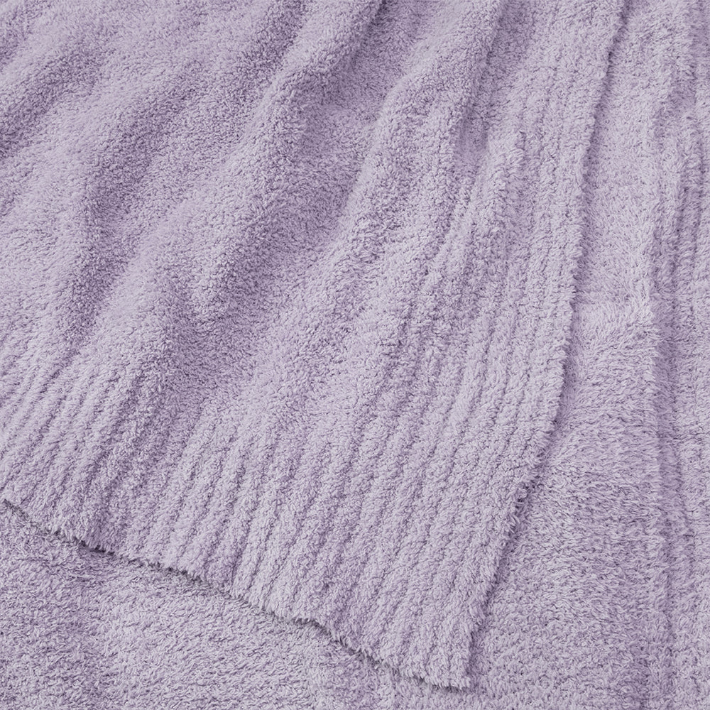 Buttery Soft Fluffy Knit Blanket