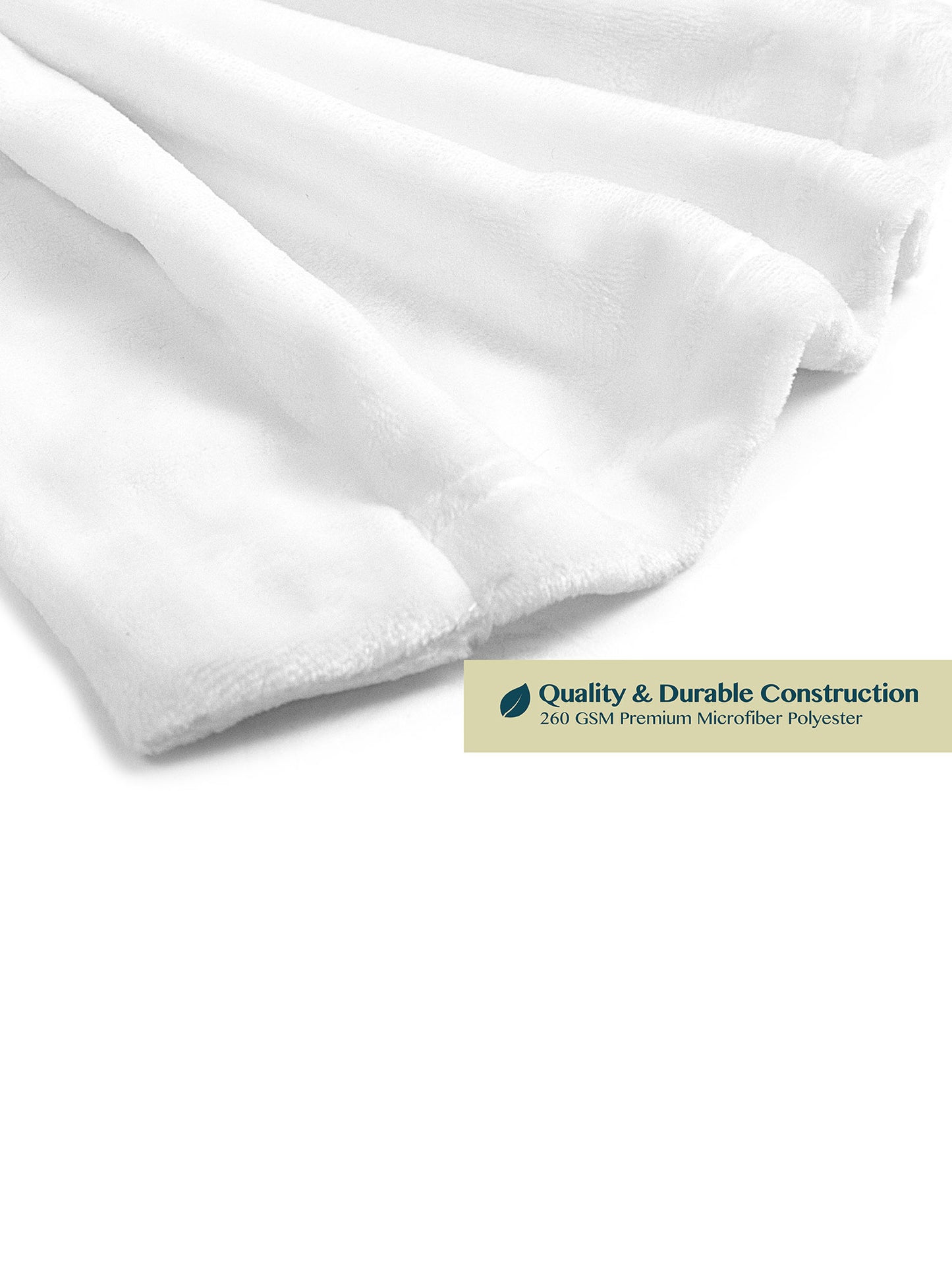 Women's Satin and Waffle Trim Fleece Robe