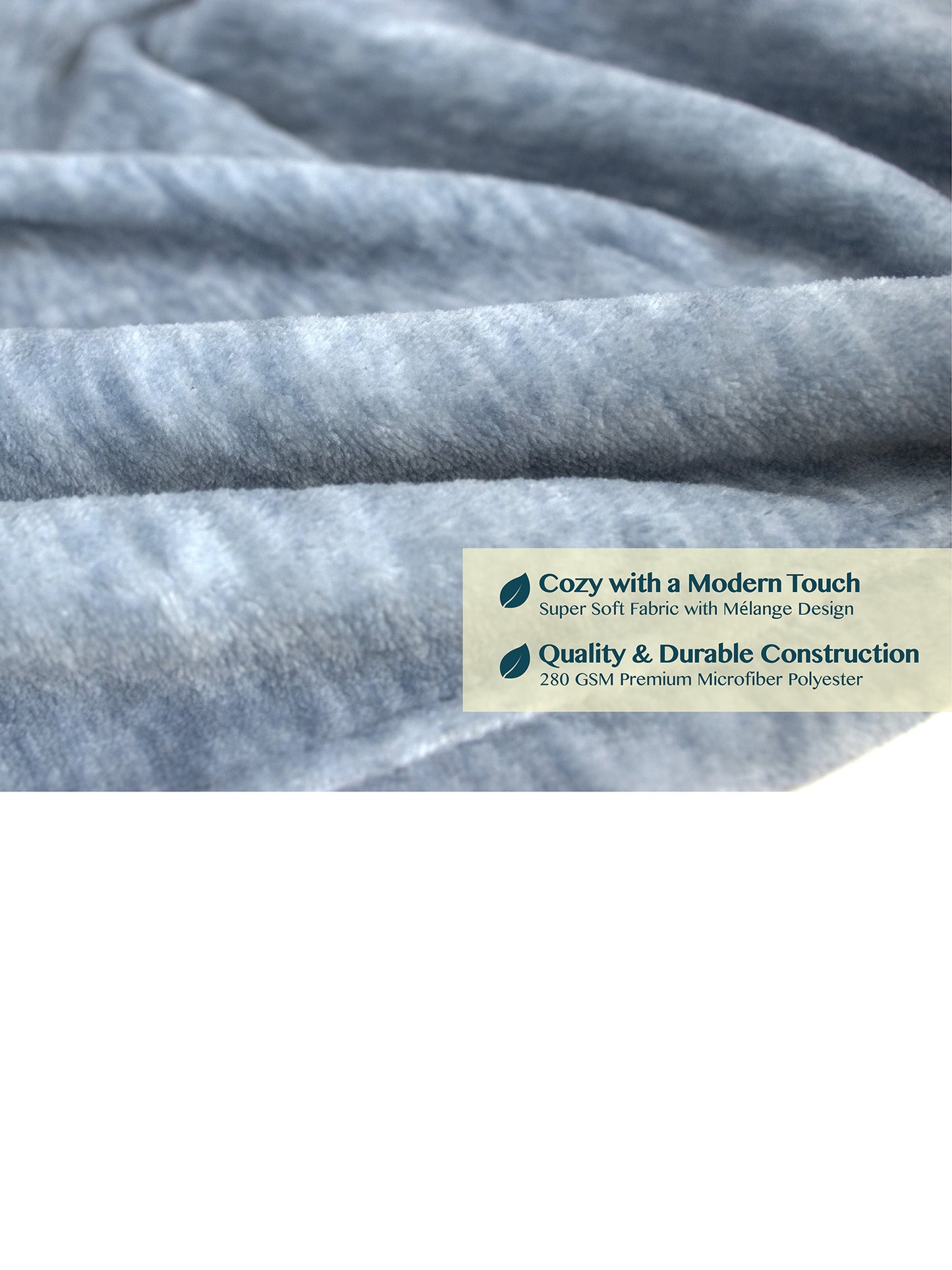 Women's Melange Fleece Robe