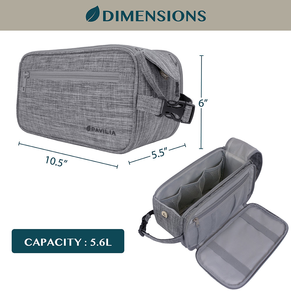 Men's Classic Dopp Kit Toiletry Bag