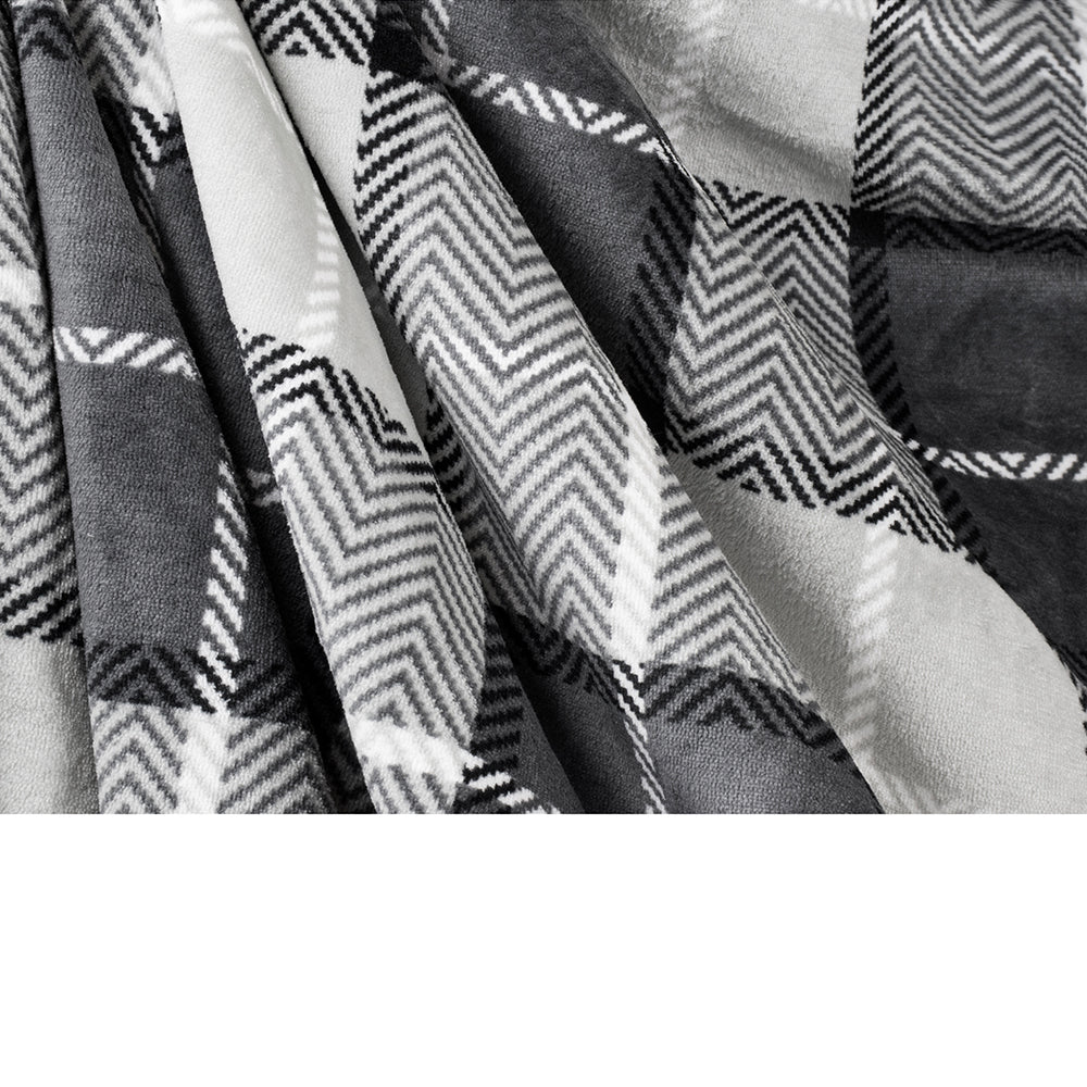 Plaid Sherpa Blanket